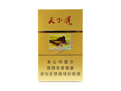 天下秀(金)香烟价格表（图片）-第1张图片